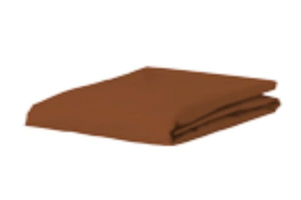 Essenza Premium Percale Sloop Leather Brown 60x70